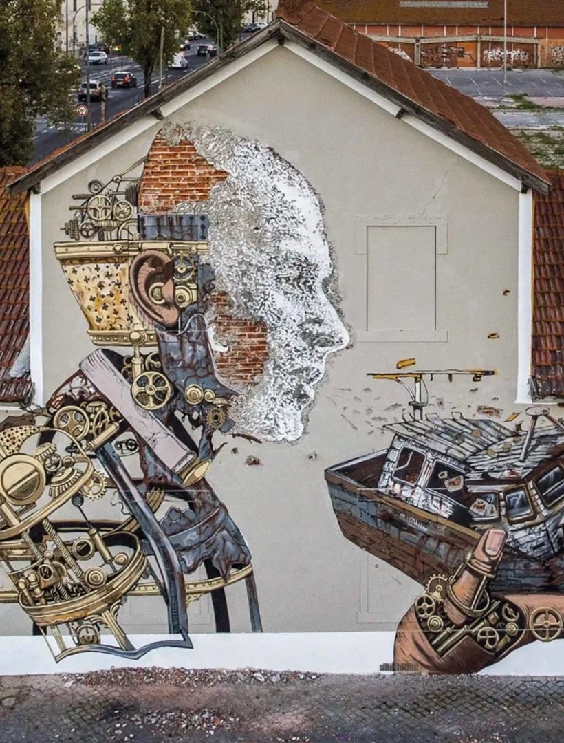 Vhils: Excavating Faces, Urban Memory, and Beauty in Broken Walls