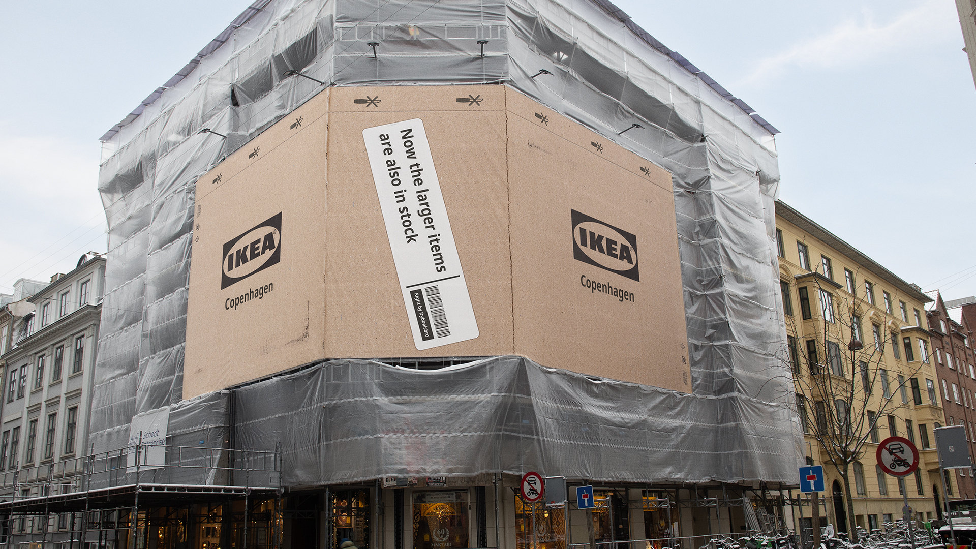 IKEA Wraps Copenhagen in Flat-Pack Reality (and Makes It Look Easy)
