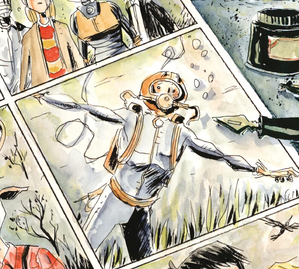 A Life Drawn in 10,000 Ink Stains