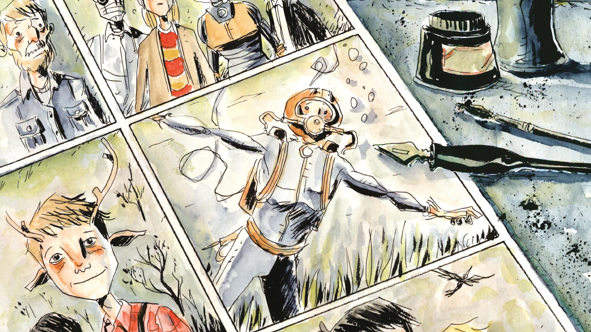 A Life Drawn in 10,000 Ink Stains