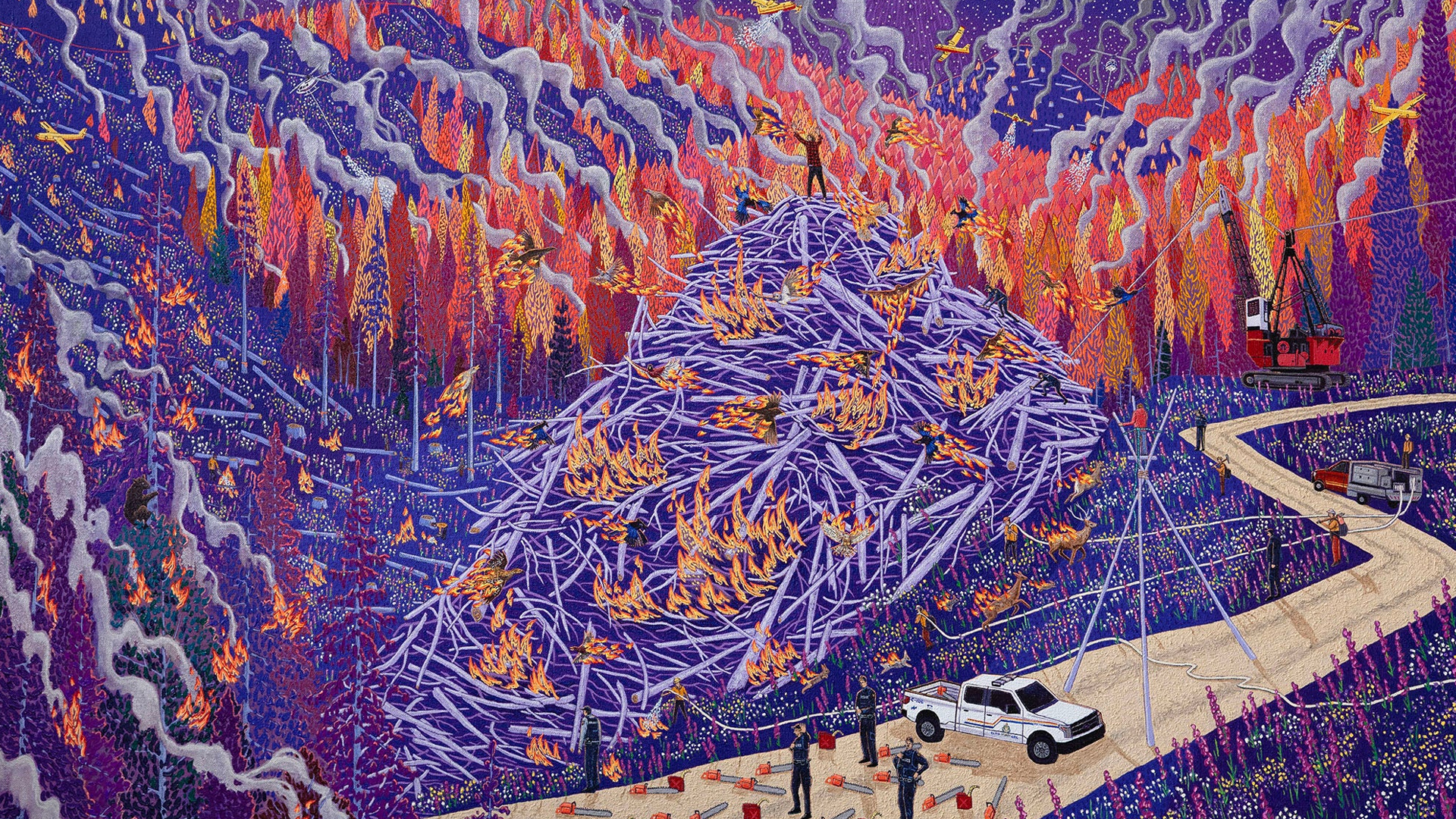 Kyle Scheurmann Paints the Landscapes We’re Losing