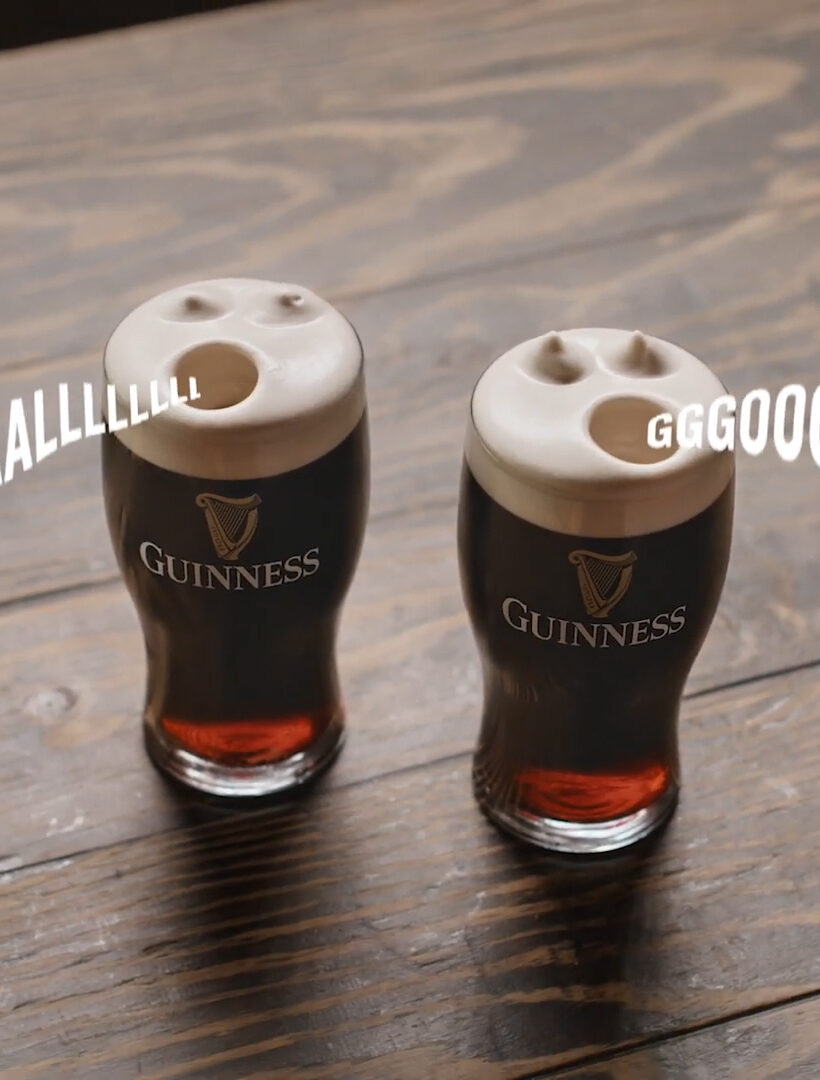 Guinness Brings Singing Pints Back to the Pub