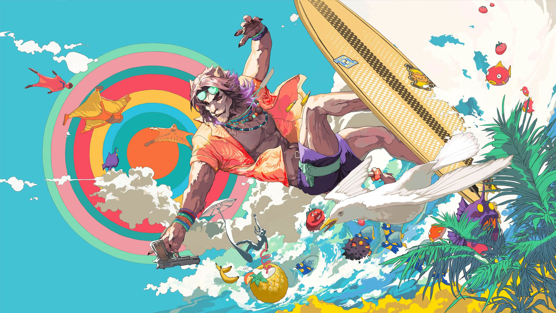 Mingyi Gan Illustration Builds Surreal Visual Worlds