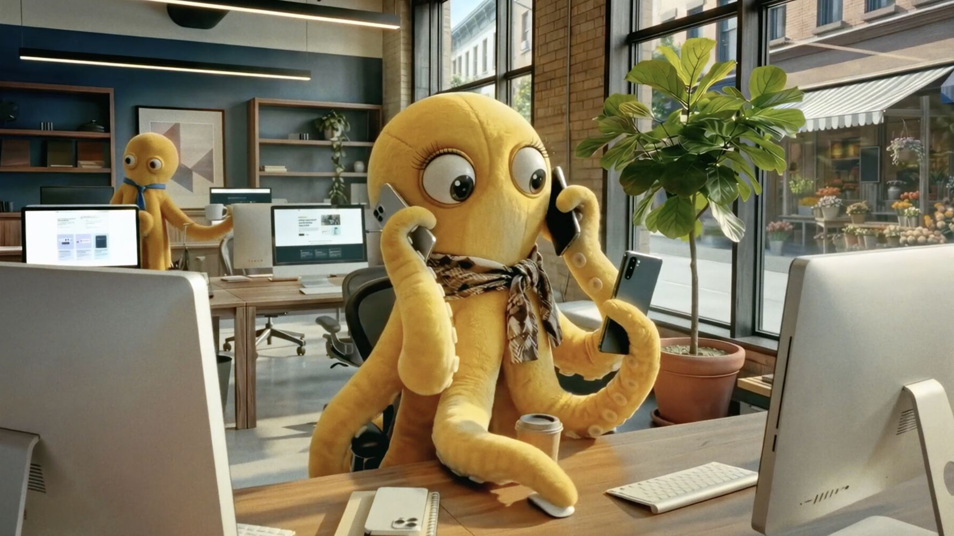 Quo Turns Workplace Panic Into a Mascot