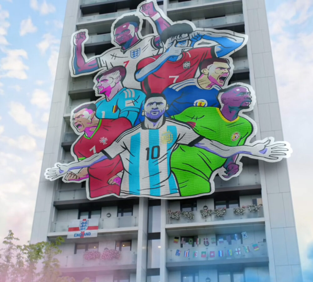BBC Turns Football Memorabilia Into Art for Its World Cup Campaign
