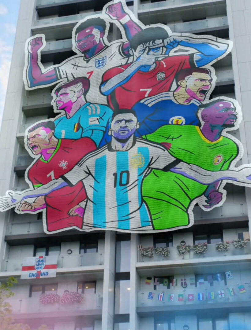 BBC Turns Football Memorabilia Into Art for Its World Cup Campaign