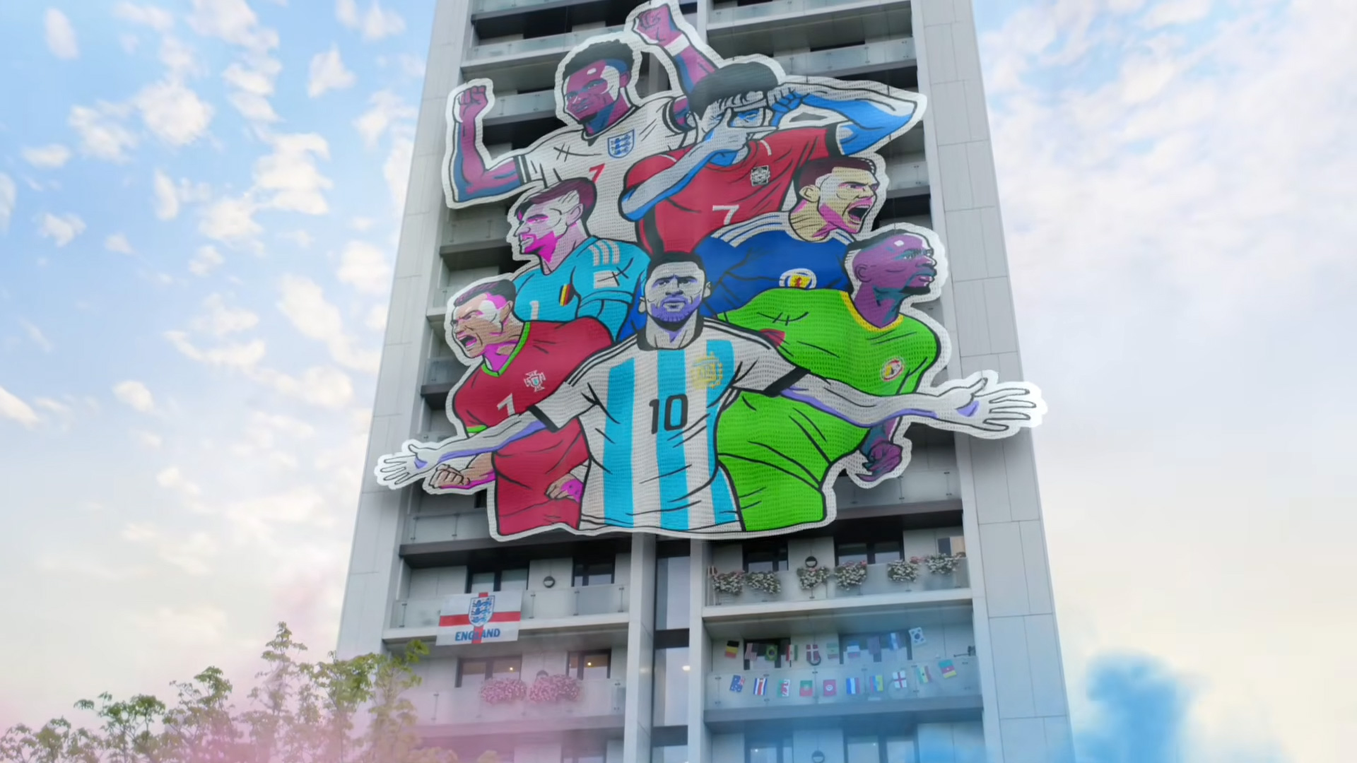 BBC Turns Football Memorabilia Into Art for Its World Cup Campaign