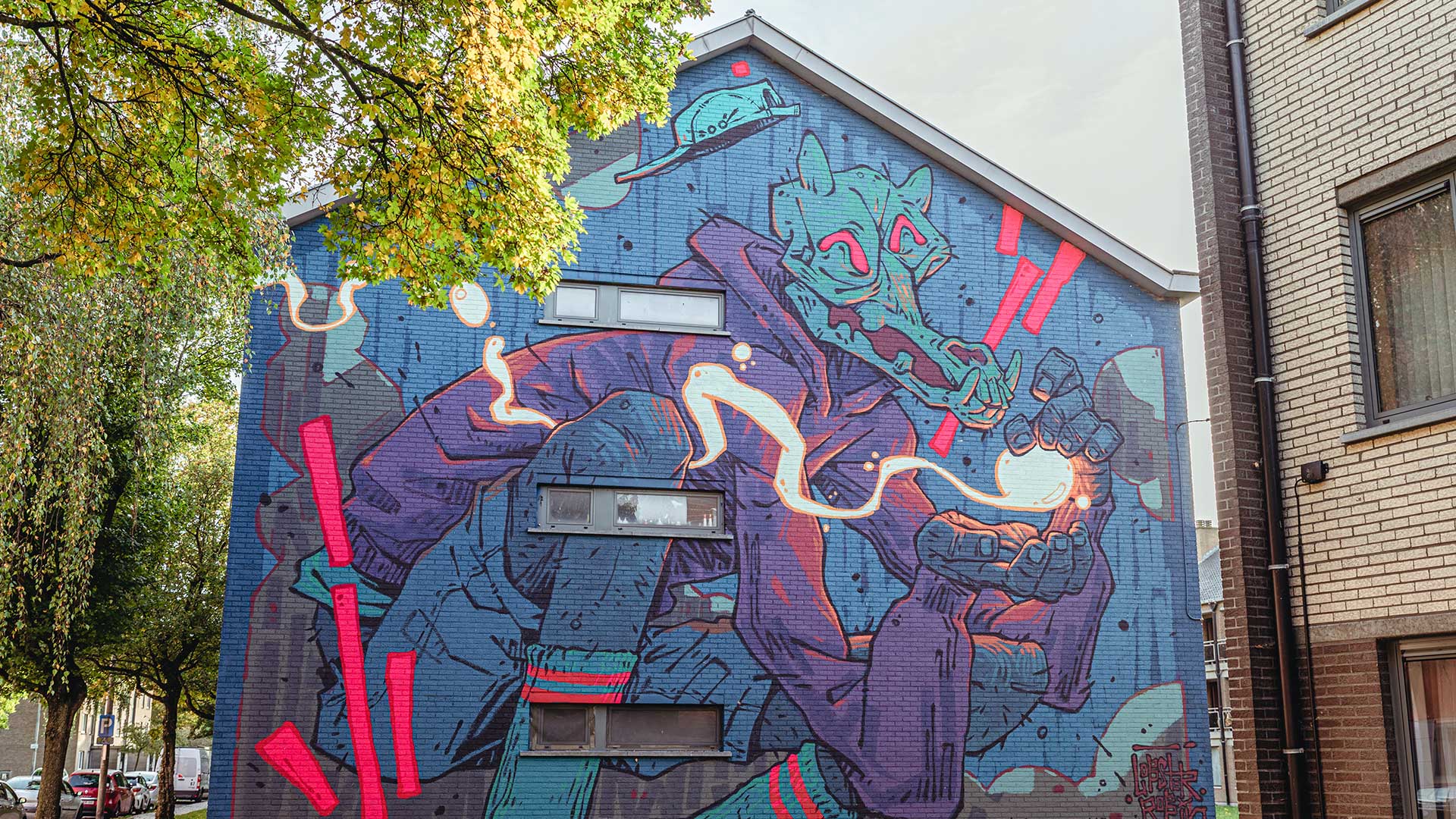 Lobster Robin Turns Chaos into a Visual Language