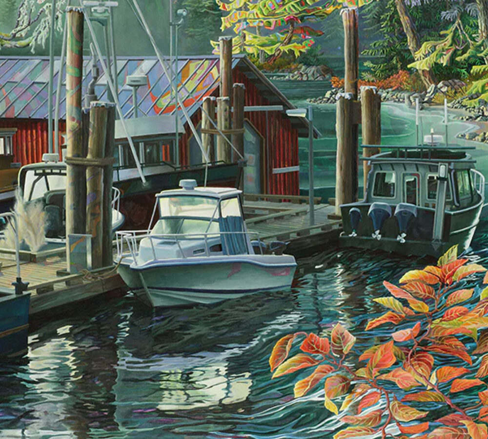 Drew Burnham Alive and Talking Opens at Bau-Xi Gallery