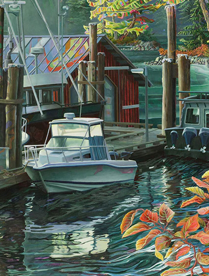 Drew Burnham Alive and Talking Opens at Bau-Xi Gallery