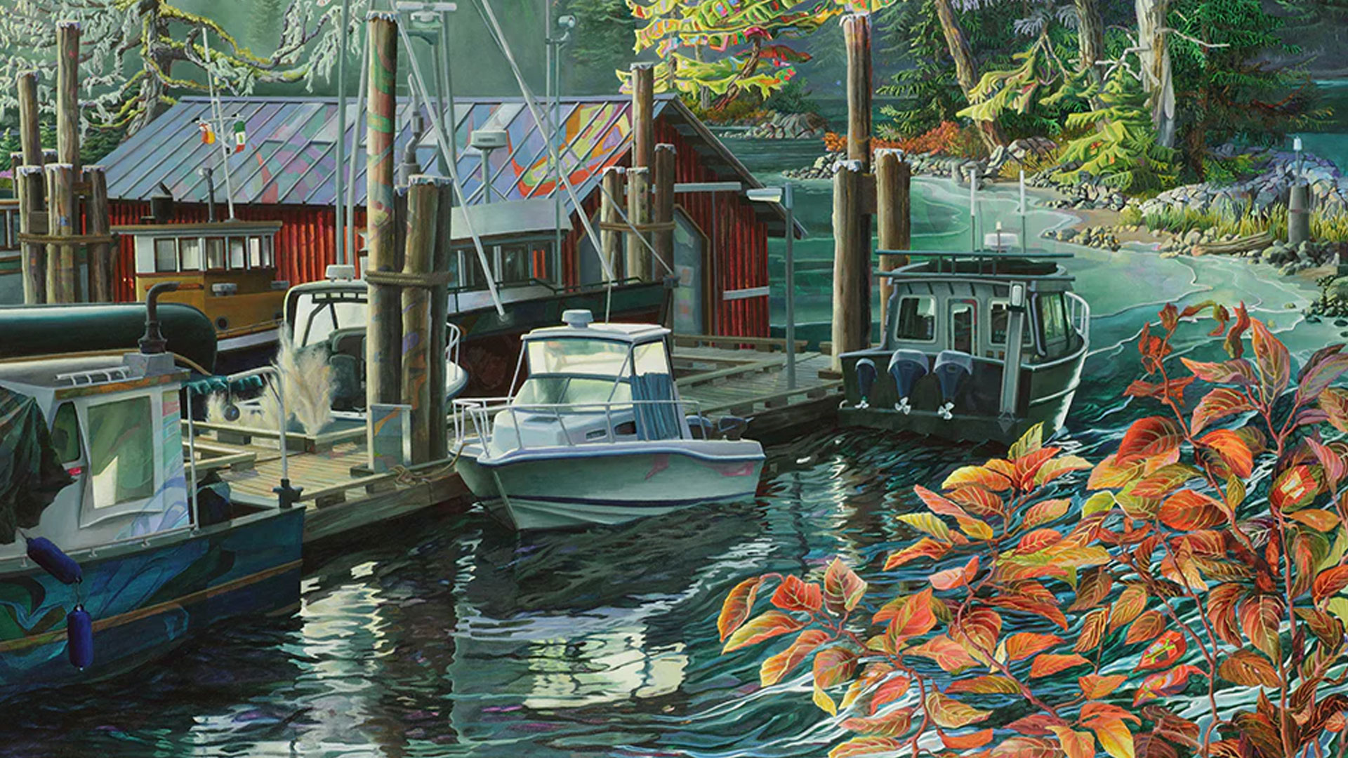 Drew Burnham Alive and Talking Opens at Bau-Xi Gallery